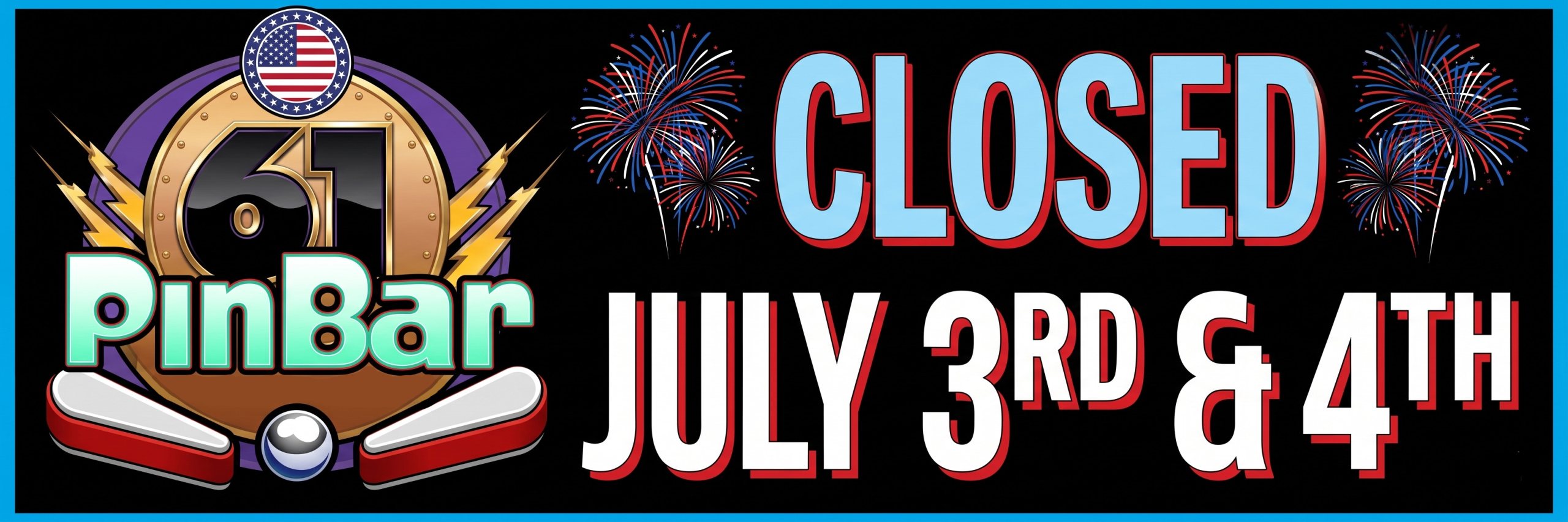 Closed July 4th banner1